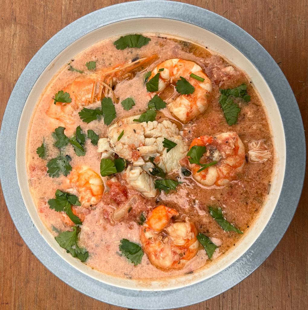 Photo de la recette de Soupe de crabes et crevettes © Néoli